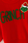 Red Christmas character knitted sweater. TPG51591 SOL