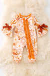 Multi Western printed baby bodysuit with bell sleeves. RPG53365 SOL