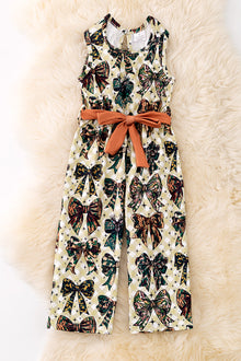  Camouflage coquette printed girls romper. PNG50554 SOL