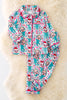 PJG40156 JEANNE: Toddler Character printed pajama set.