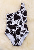 Girls cow spotted swimsuit. SWG25204002 SOL