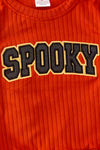 Spooky applique bubble sleeve top and bell bottoms. OFG51150 AMY