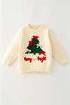 Marry & Bright Christmas tree knit sweater. TPG60736 AMY