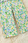 Ditsy floral smock top & relax fit pants. OFG60295 AMY