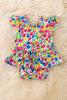 🎍Jessey BAMBOO  Multi-color twirl body suite for baby. RPG50160