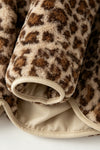 Leopard printed pullover sweater. TPG60536 SOL