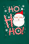 Ho Ho Ho" green girls Christmas romper. RPG51890 SOL