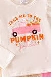 Take me to the pumpkin patch girls 2 piece set. OFG51513 AMY