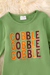 OFG41429 NAYDINE : Goble, Goble, Thanksgiving 2 piece set.