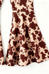 Howdy Howdy" Blue long sleeve top and cow bell bottoms. OFG63276 MON