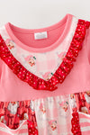 Girls multi printed tunic and bell bottoms. OFG63367 SOL