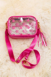 Clear crossbody mini purse. BBG40017 M