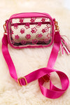 Clear crossbody mini purse. BBG40017 M