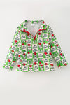 Boys multi printed long sleeve pullover top. TPG60753 MON