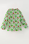 Boys multi printed long sleeve pullover top. TPG60753 MON