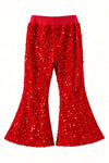 Red sequins bells with stretchy waistband. PNG50113007 MON-