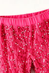 Fuchsia sequins bell bottoms. PNG40443 AMY