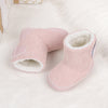 Inner sherpa ribbed baby boots. CG5406