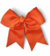 8" X 8" Cheer leader hair bows with alligator clip. 6pcs/$10.50