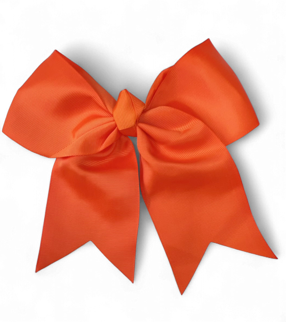8" X 8" Cheer leader hair bows with alligator clip. 6pcs/$10.50