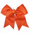 8" X 8" Cheer leader hair bows with alligator clip. 6pcs/$10.50