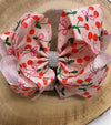 6.5" Wide double layer hair bows. 4pcs/$10.00
