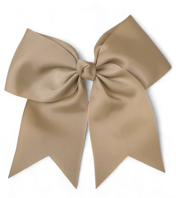 8" X 8" Cheer leader hair bows with alligator clip. 6pcs/$10.50
