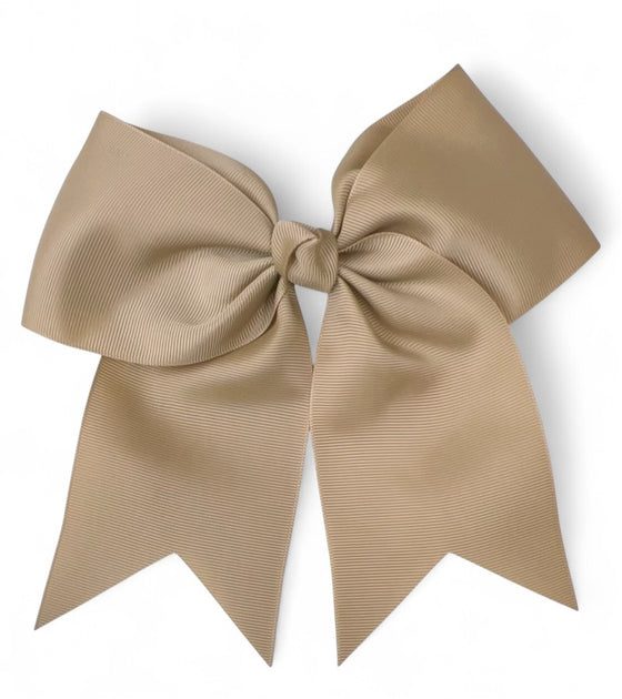 8" X 8" Cheer leader hair bows with alligator clip. 6pcs/$10.50