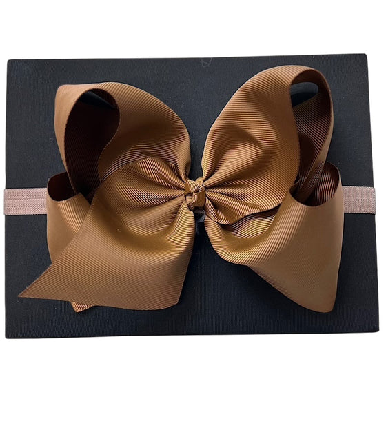 6"Baby headbands available in 10 colors. 5pcs/$10.00