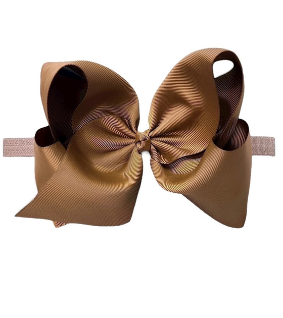 6"Baby headbands available in 10 colors. 5pcs/$10.00