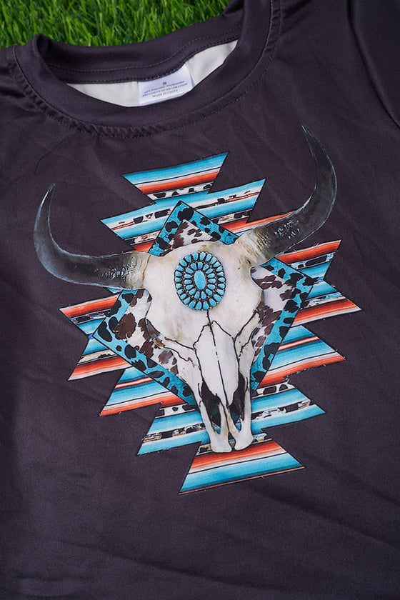 Women aztec tee shirt. TPW513006-JEA