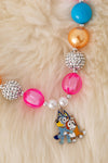 Multi-color Bubble necklaces 3pcs$15.00