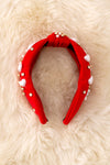 Heart & stones Valentine's headband. 2pcs/$8.00