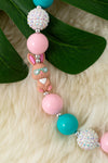 Cute Easter bubble necklace. 3pcs/$15.00