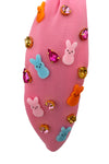 Rhine stones & peeps girls headbands. 2pcs/$12.00