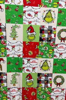  50" x 60" Christmas character minky bubble throw blanket. BL060303-50*60inches