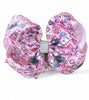 6.5" Wide double layer back to school hair bows. 4pcs/$10.00 BW-DSG-B36