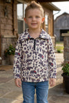 Desert Cactus & truck pull over sweatshirt. BT0505-1-AMY