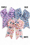 Blue* Coquette hair bows. 6.25"X 7.5" 5pcs/$10.00