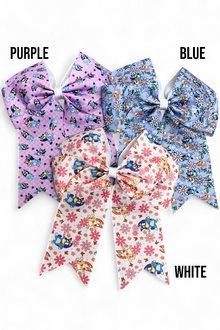  Blue* Coquette hair bows. 6.25"X 7.5" 5pcs/$10.00