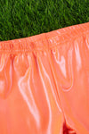 Shimmery Neon orange bell pants. PNG25153075-LOI