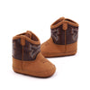 2 baby boots with velcro. BHX3210