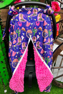  From the old west inspired printed car seat cover. ZYTG25153010 S