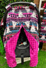 Bull skull & aztec printed car seat cover. ZYTG25153016 M