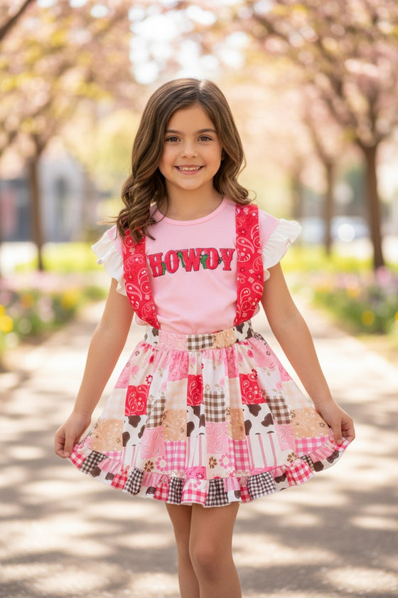 Howdy western 2 piece set. WESTERN OFG51931 JEAN