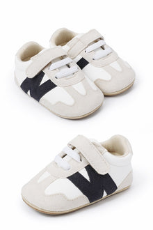  Cream N baby shoes w/ Velcro for easy on & off. YSA051