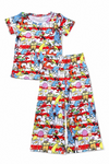 Dr.Seu** printed girls set. GSPO121103-JEAN