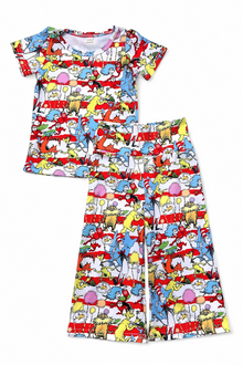  Dr.Seu** printed girls set. GSPO121103-JEAN