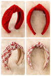 Cute tweed girls headbands available in 2 tones. 2PCS/$8.50