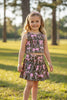 Camouflage coquette bow printed crop top & skort. GSD013005-AMY
